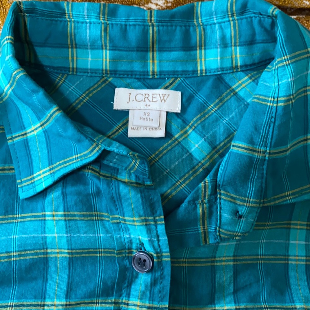 Women’s xs petite JCREW button down top